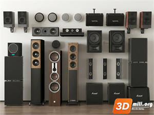Audio tech 3D Models